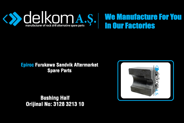 Bushing Half Rock Drill Spare Parts