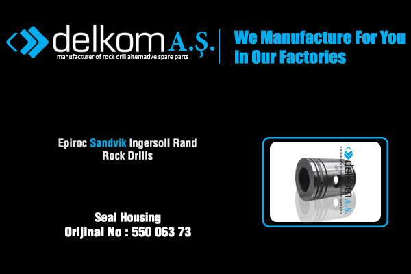 Cabezal de Barrido Rock Drill Spare Parts