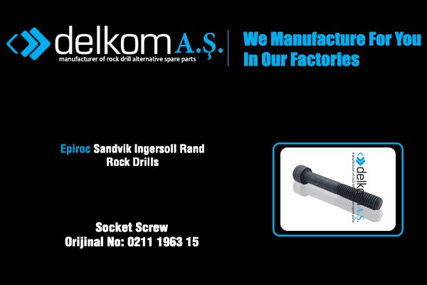 Vis Rock Drill Spare Parts