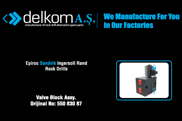 Block de valve complet