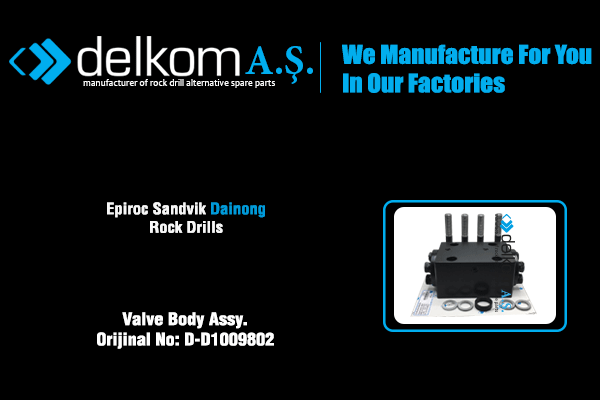 Corps de soupape complet