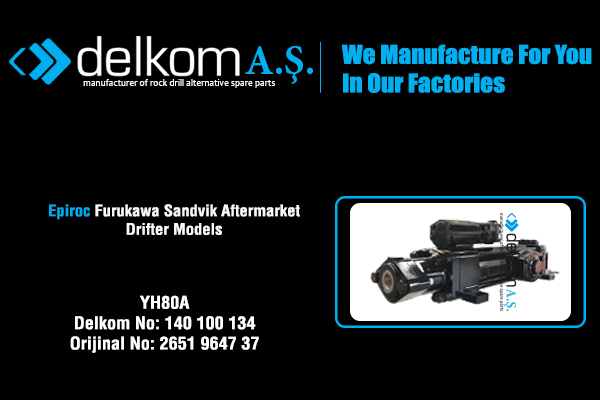 YH80A Rock Drill Spare Parts