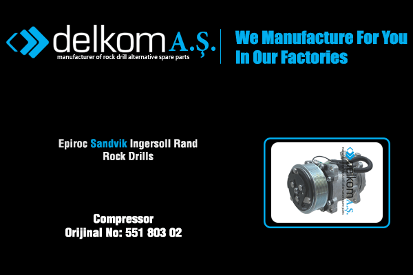 Компрессор Rock Drill Spare Parts