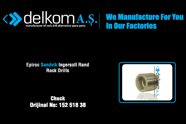 Şank Yatağı Arka Rock Drill Spare Parts