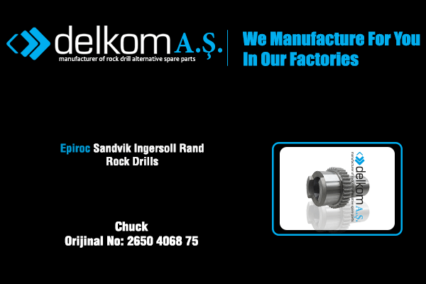 Rotasyon Dişlisi Rock Drill Spare Parts