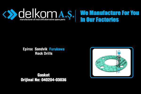 Kompresör Hortum Flanş Contası Rock Drill Spare Parts