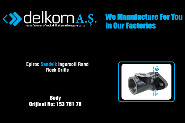 Ön Başlık Rock Drill Spare Parts