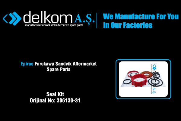 Vibrasyon Adaptör Tamir Takımı Komple Rock Drill Spare Parts