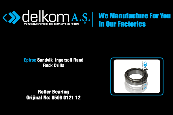 Rotasyon Dişli Rulmanı Arka Rock Drill Spare Parts