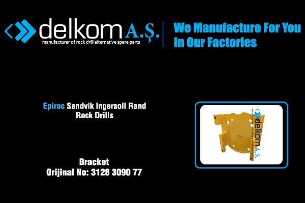 Kızak Dayama Braketi Rock Drill Spare Parts