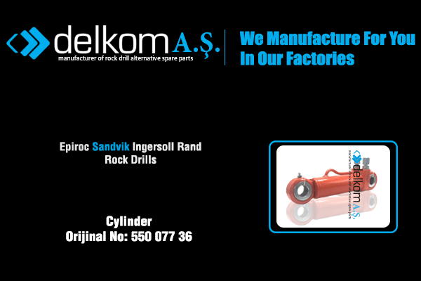 Robot Yatırma Lifti Komple Rock Drill Spare Parts