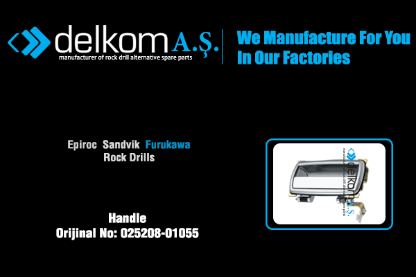 Kapı Kolu Rock Drill Spare Parts