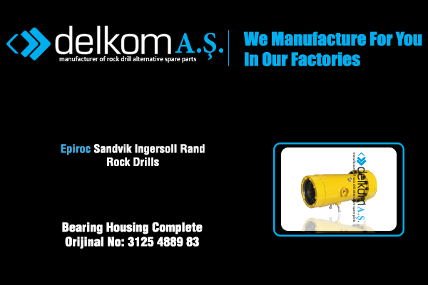 Teleskobik Grubu Rock Drill Spare Parts