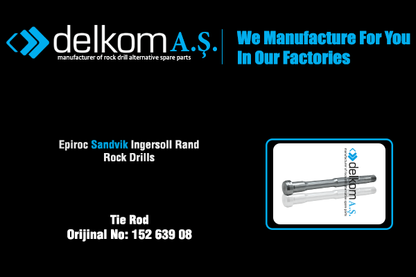 Ana Saplama Rock Drill Spare Parts