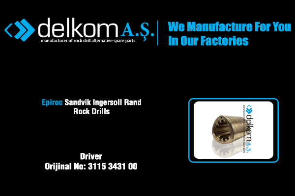 Şank Yatağı Rock Drill Spare Parts
