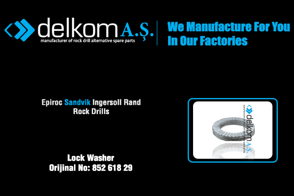 Kilitli Pul Rock Drill Spare Parts