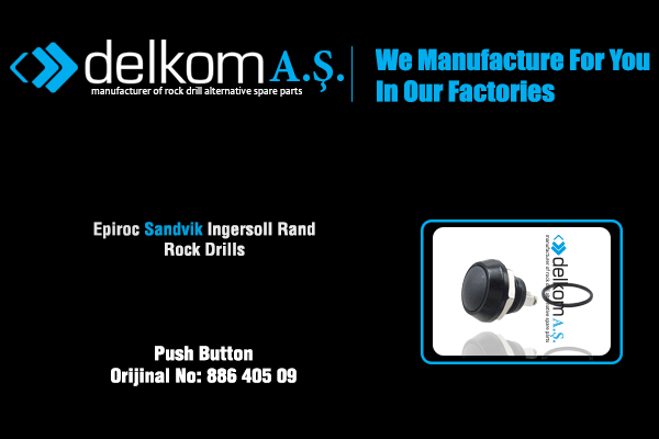 Joystick Butonu Rock Drill Spare Parts