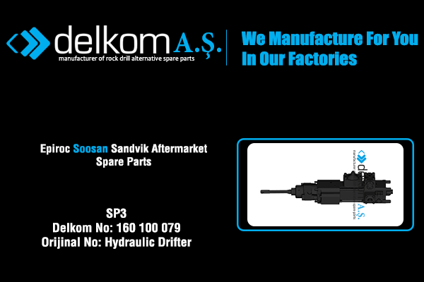SP3 Rock Drill Spare Parts