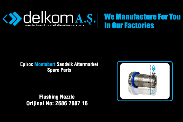 Su Valfi Komple Rock Drill Spare Parts
