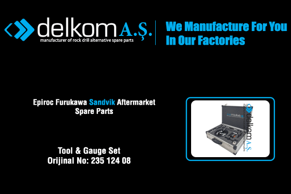 Basınç Ölçme Seti Rock Drill Spare Parts