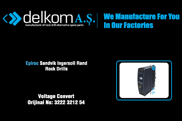 Voltage Convert Rock Drill Spare Parts