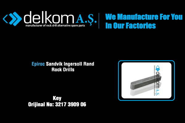 Key Rock Drill Spare Parts