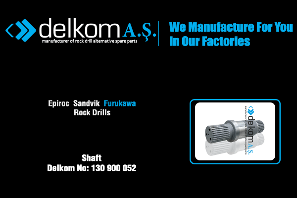 Shaft Rock Drill Spare Parts