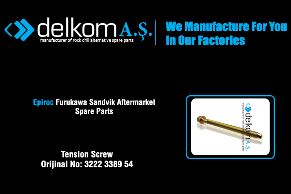 Tension Screw Rock Drill Spare Parts