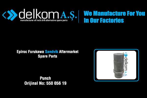 Punch Rock Drill Spare Parts