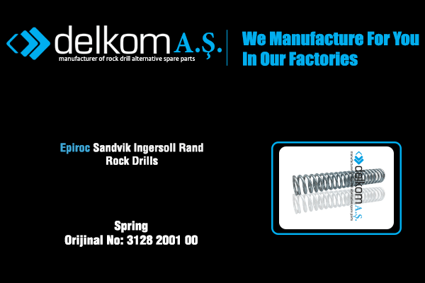 Spring Rock Drill Spare Parts