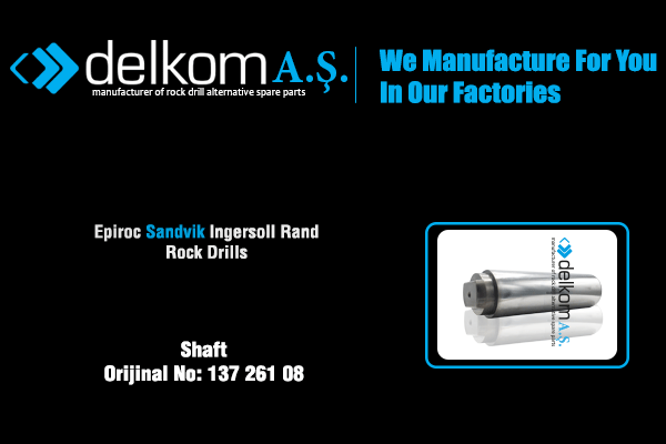Shaft Rock Drill Spare Parts