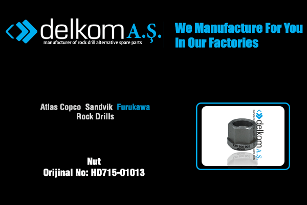 Nut Rock Drill Spare Parts