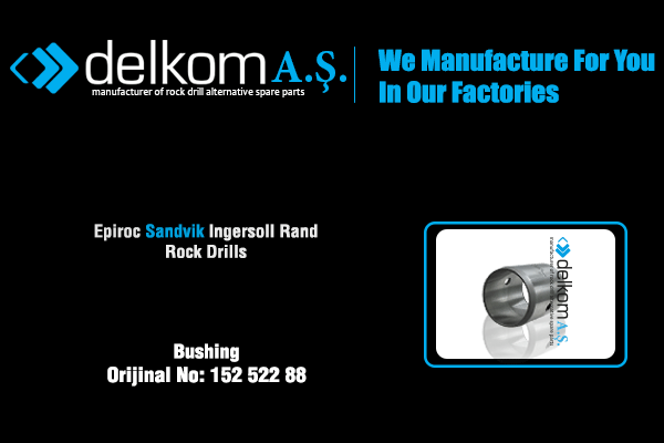 Bushing Rock Drill Spare Parts