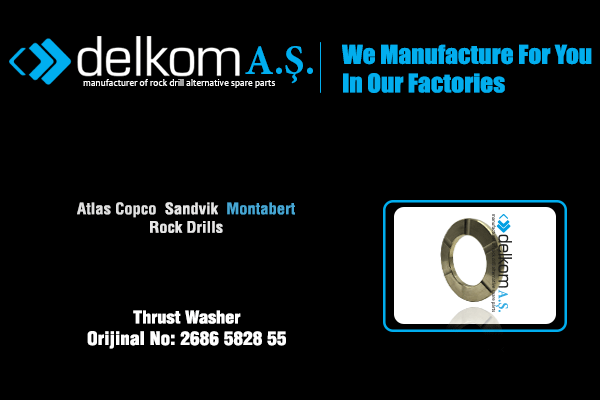 Thrust Washer Rock Drill Spare Parts