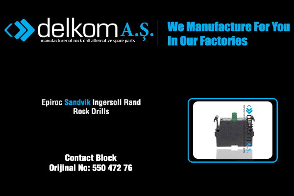 Contact Block Rock Drill Spare Parts